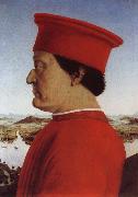 Piero della Francesca Dke Battista Sforza oil